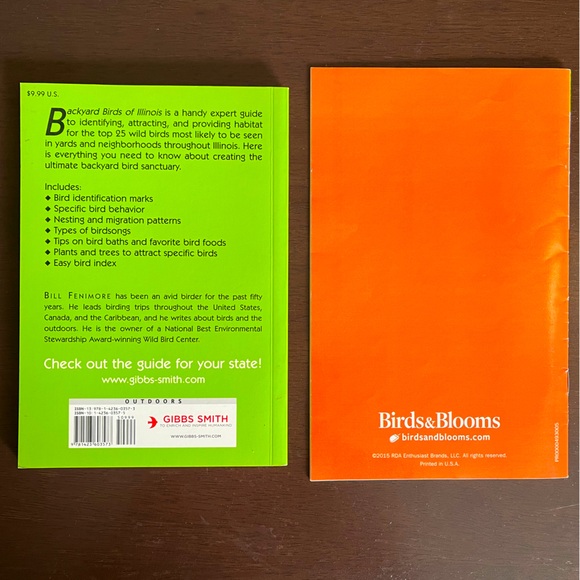 Two bird books. Various colors, authors, & usages. See description. - Picture 2 of 2